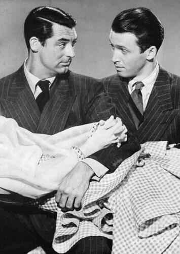 Cary Grant and James Stewart (R.I.P.)