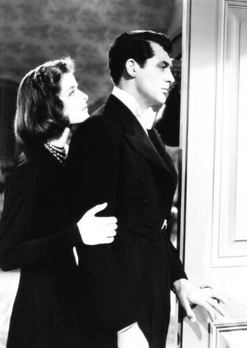 Cary Grant and Katharine Hepburn