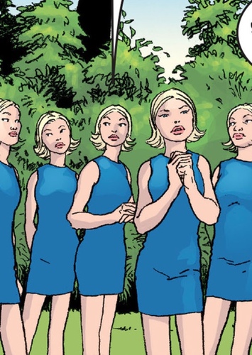 Celeste, Esme, Irma/"Mindee", Phoebe, and Sophie Cuckoo