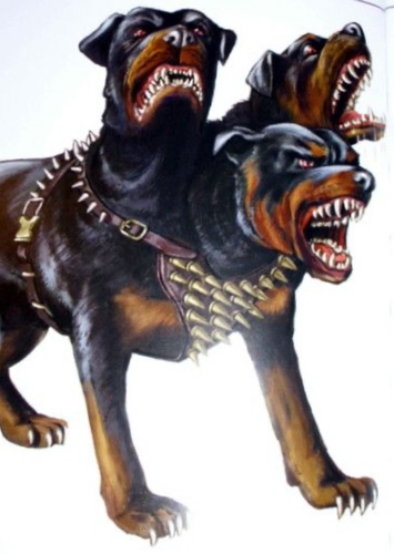 Cerberus head 1