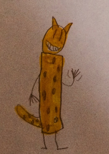Cheetah girl