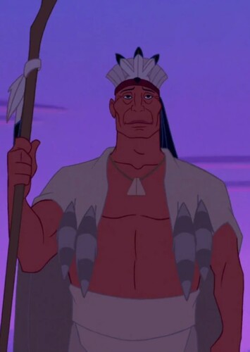Chief Powhatan (Pocahontas)
