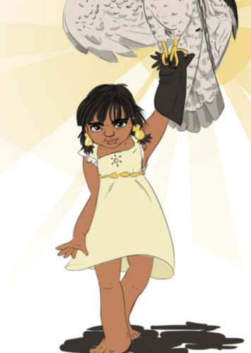 child Fareeha Amari