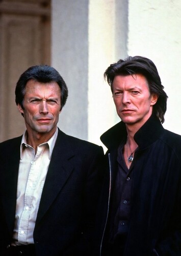 Clint Eastwood and David Bowie