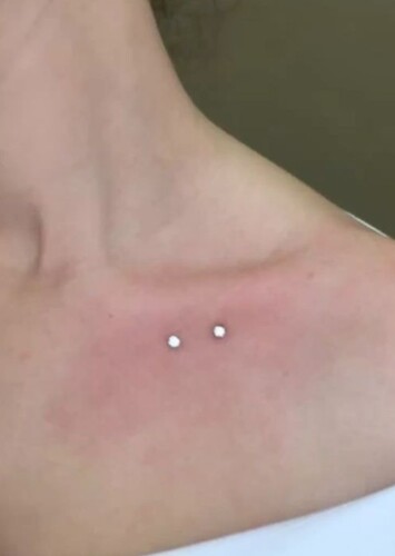 Collar Bone Piercing