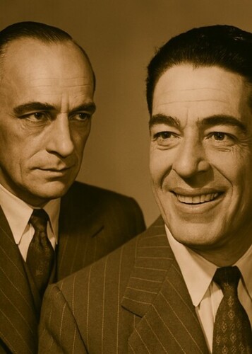 Conrad Veidt and Glenn Strange