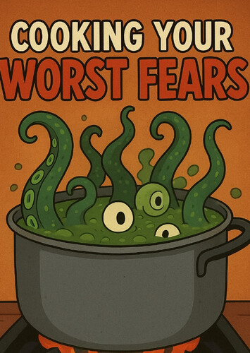 Cooking you worst Fears Announcer