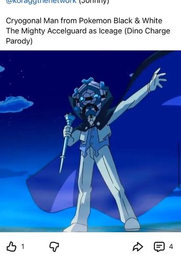 Cryogonal man