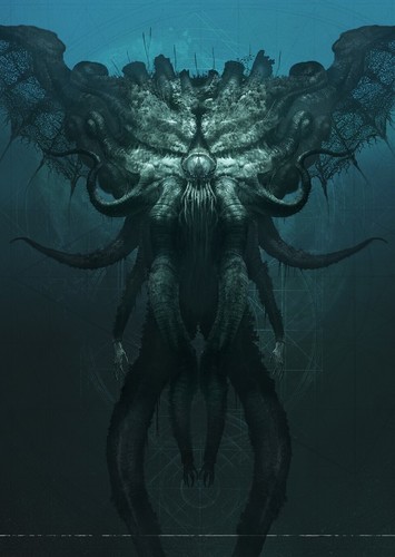 Cthulhu christmas wrapping paper