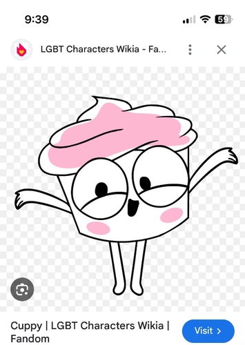 Cuppy the cupcake