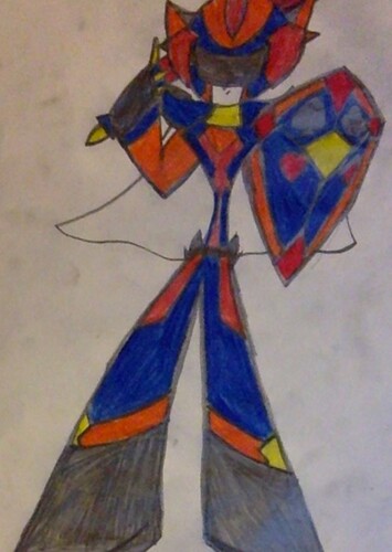 Cyber Joker Arcana Knight