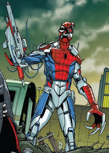 Earth 2818 Cyborg Spider Man