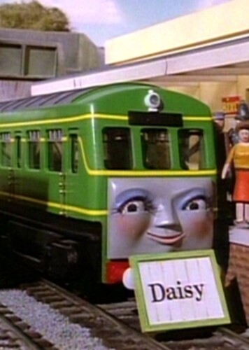 Daisy The Green Diesel Rail-Car Engine