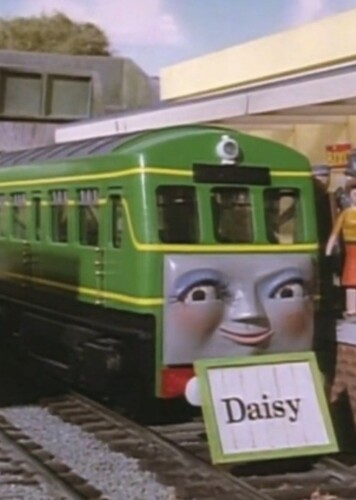 Daisy The Green Diesel Rail-Car Engine