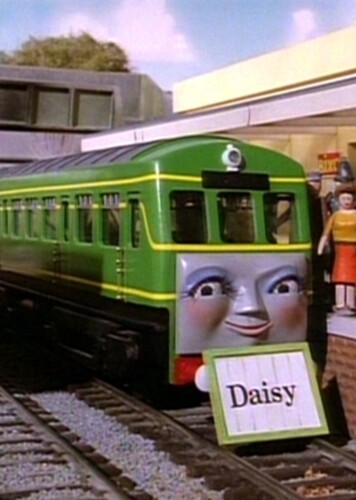 Daisy The Green Diesel Rail-Car Engine