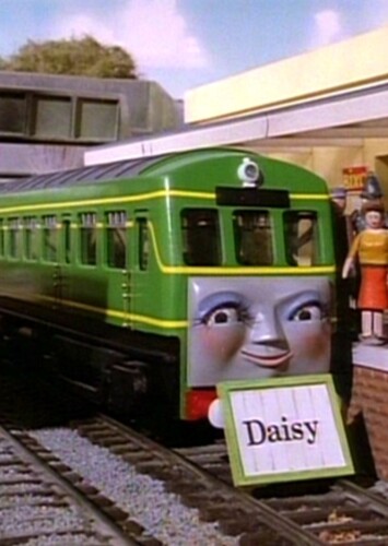 Daisy The Green Diesel Rail-Car Engine
