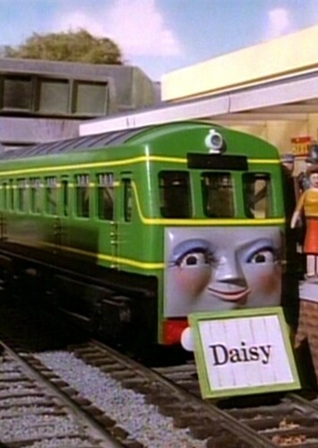 Daisy The Green Diesel Rail-Car Engine