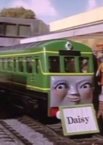 Daisy The Green Diesel Rail-Car Engine