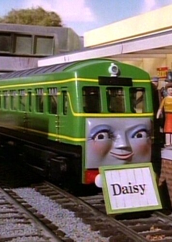 Daisy The Green Diesel Rail-Car Engine
