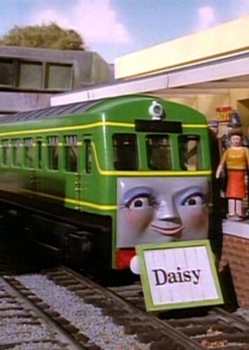 Daisy The Green Diesel Rail-Car Engine