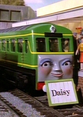 Daisy The Green Diesel Rail-Car Engine