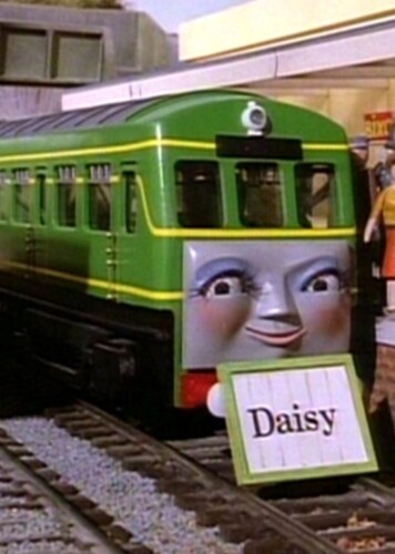Daisy The Green Diesel Rail-Car Engine