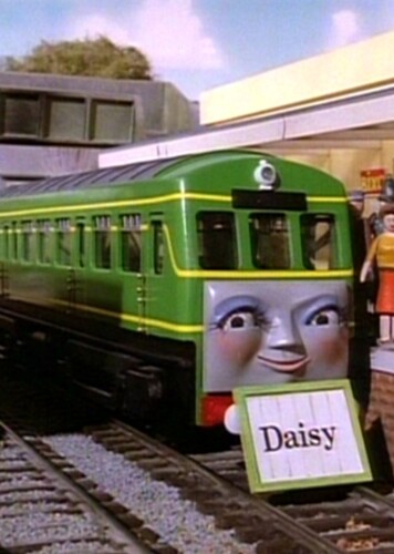 Daisy The Green Diesel Rail-Car Engine