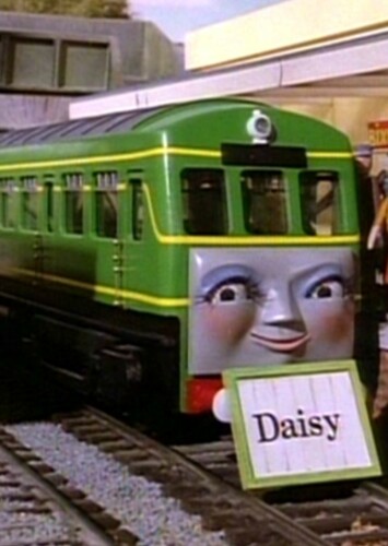 Daisy The Green Diesel Rail-Car Engine
