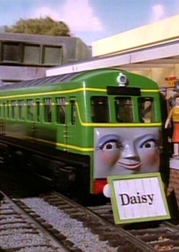 Daisy The Green Diesel Rail-Car Engine