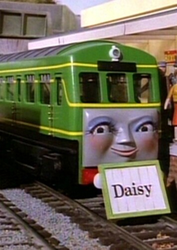 Daisy The Green Diesel Rail-Car Engine