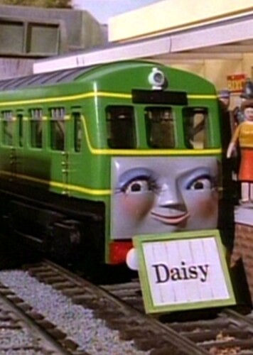 Daisy The Green Diesel Rail-Car Engine