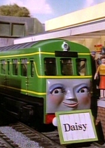 Daisy The Green Diesel Rail-Car Engine