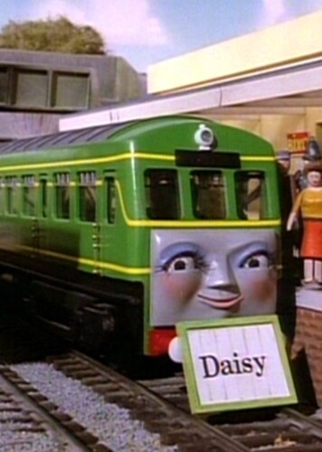 Daisy The Green Diesel Rail-Car Engine