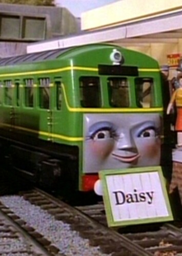 Daisy The Green Diesel Rail-Car Engine