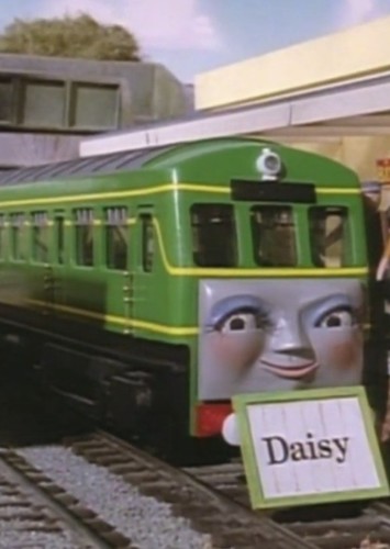 Daisy The Green Diesel Rail-Car Engine