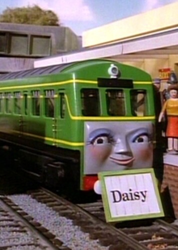 Daisy The Green Diesel Rail-Car Engine