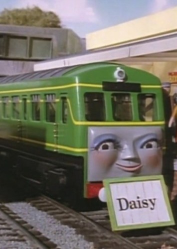 Daisy The Green Diesel Rail-Car Engine