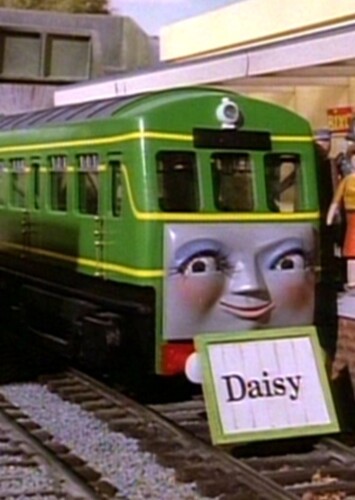 Daisy The Green Diesel Rail-Car Engine
