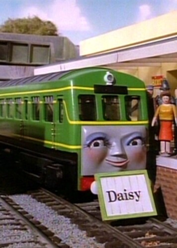 Daisy The Green Diesel Rail-Car Engine