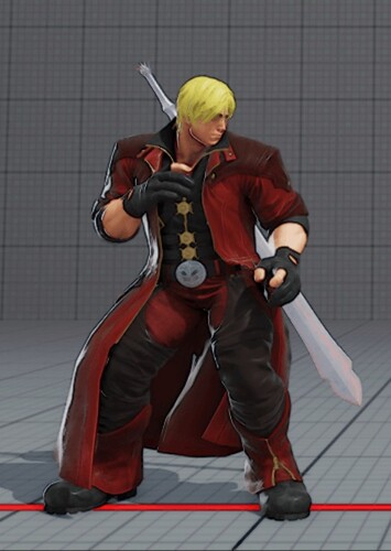 Dante (Devil May Cry)/Ken Masters (Street Fighter)