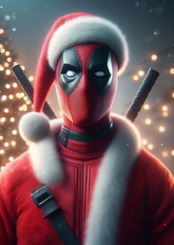 Deadpool/Santa Claus