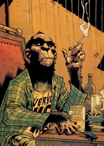 Detective Chimp's Diagnosis: Alcoholism