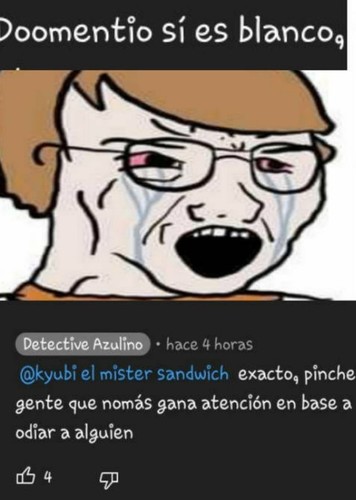 Detective Azulino el novio de zowl