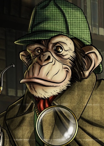 Detective chimp