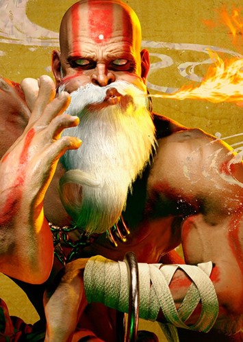 Dhalsim in Street Fighter 6: Metro City In Attack