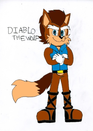 Diablo the Wolf