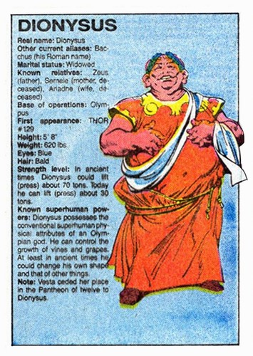 Dionysus Acratophorus (MCU)