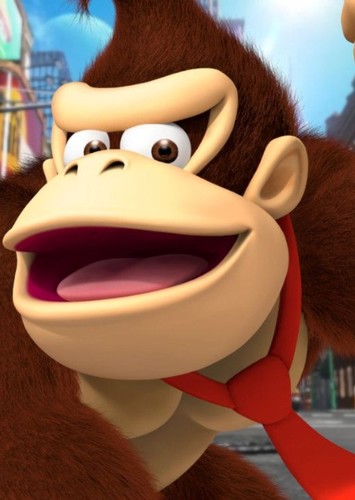 Donkey Kong in Recasting Super Mario Bros.