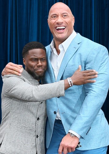 Dwayne Johnson and Kevin Hart