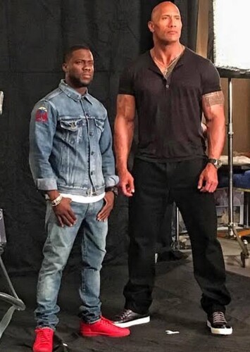 Dwayne Johnson and Kevin Hart